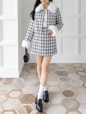 「clear（クリア）のアイテム（スカート）」を使った、clear(クリア)さん（レディース・162cm）の秋コーディネート