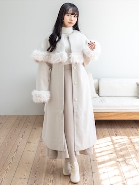 「clear（クリア）のアイテム」を使った、clear(クリア)さん（レディース・162cm）の冬コーディネート