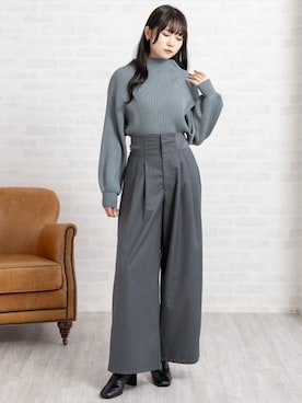 「CLEAR BASIC（クリアベーシック）のアイテム」を使った、clear(クリア)さん（レディース・162cm）の冬コーディネート