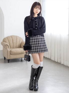 clear(クリア)さん（レディース・162cm）の冬コーディネート