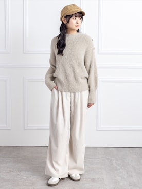 「clear（クリア）のアイテム」を使った、clear(クリア)さん（レディース・162cm）の冬コーディネート