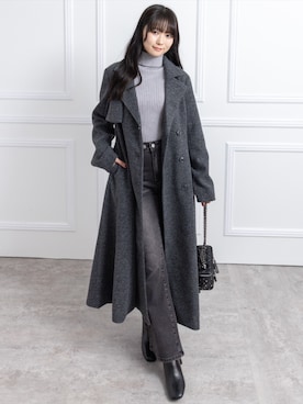 「CLEAR BASIC（クリアベーシック）のアイテム」を使った、clear(クリア)さん（レディース・162cm）の秋コーディネート