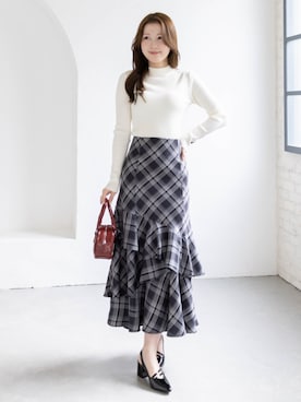 「clear（クリア）のアイテム（トップス）」を使った、clear(クリア)さん（レディース・163cm）の春コーディネート