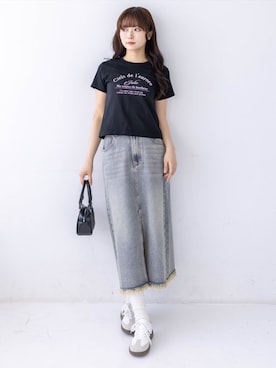 「clear（クリア）のアイテム」を使った、clear(クリア)さん（レディース・162cm）の春コーディネート