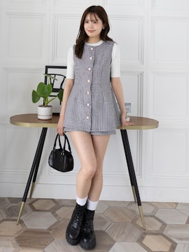 clear(クリア)さん（レディース・161cm）の夏コーディネート