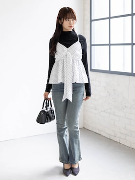 clear(クリア)さん（レディース・162cm）の春コーディネート