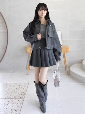 clear(クリア)さん(レディース・162cm)の冬コーディネート