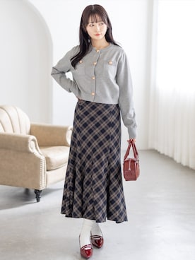 clear(クリア)さん（レディース・162cm）の冬コーディネート