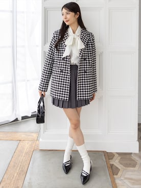 「clear（クリア）のアイテム（スカート）」を使った、clear(クリア)さん（レディース・165cm）の秋コーディネート