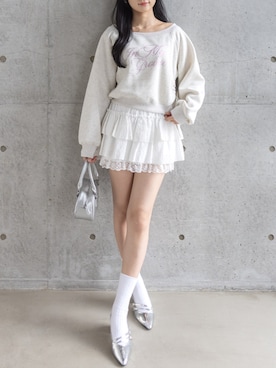 「clear（クリア）のアイテム（スカート）」を使った、clear(クリア)さん（レディース・162cm）の秋コーディネート