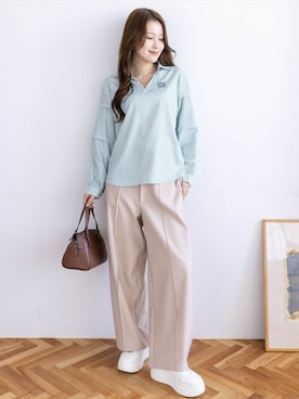 「CLEAR BASIC（クリアベーシック）のアイテム」を使った、clear(クリア)さん（レディース・163cm）の冬コーディネート