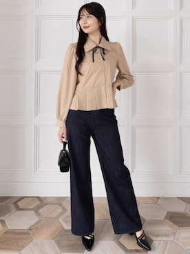 「カジュアルガーリー」｜clear(クリア)さん（レディース・165cm）の春コーディネート