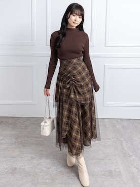 clear(クリア)さん（レディース・162cm）の秋コーディネート