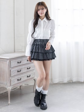 「clear（クリア）のアイテム」を使った、clear(クリア)さん（レディース・161cm）の春コーディネート