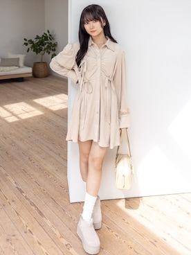 clear(クリア)さん（レディース・162cm）の冬コーディネート