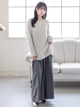 clear(クリア)さん（レディース・162cm）の冬コーディネート