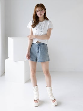 clear(クリア)さん(レディース・161cm)の夏コーディネート