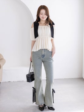 「clear（クリア）のアイテム」を使った、clear(クリア)さん（レディース・163cm）の春コーディネート