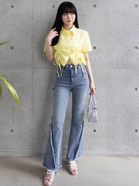 clear(クリア)さん（レディース・162cm）の春コーディネート