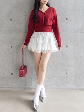 「clear（クリア）のアイテム（スカート）」を使った、clear(クリア)さん（レディース・162cm）の秋コーディネート