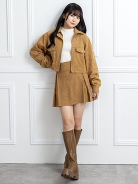 clear(クリア)さん（レディース・162cm）の冬コーディネート