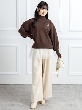 「CLEAR BASIC（クリアベーシック）のアイテム」を使った、clear(クリア)さん（レディース・162cm）の冬コーディネート