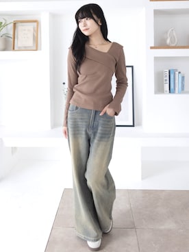 clear(クリア)さん（レディース・162cm）の秋コーディネート