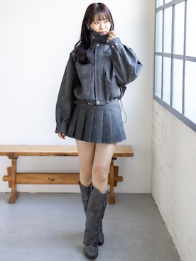 clear(クリア)さん（レディース・162cm）の冬コーディネート