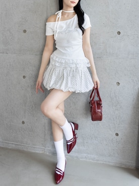 「clear（クリア）のアイテム」を使った、clear(クリア)さん（レディース・162cm）の夏コーディネート
