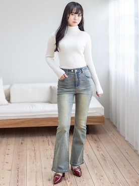 clear(クリア)さん（レディース・162cm）の冬コーディネート