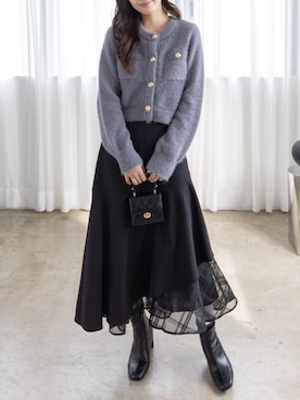 clear(クリア)さん（レディース・161cm）の秋コーディネート