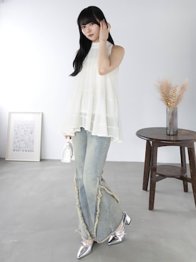 clear(クリア)さん（レディース・162cm）の夏コーディネート