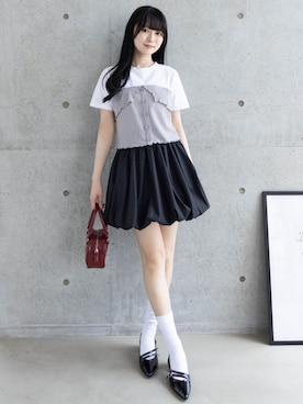 clear(クリア)さん（レディース・162cm）の夏コーディネート