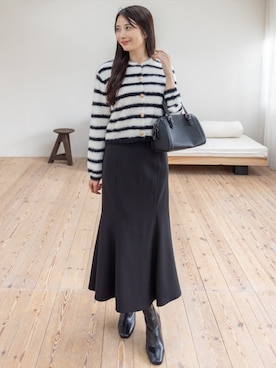 「CLEAR BASIC（クリアベーシック）のアイテム」を使った、clear(クリア)さん（レディース・165cm）の冬コーディネート