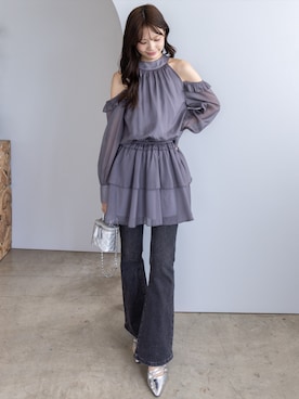 clear(クリア)さん（レディース・161cm）の秋コーディネート