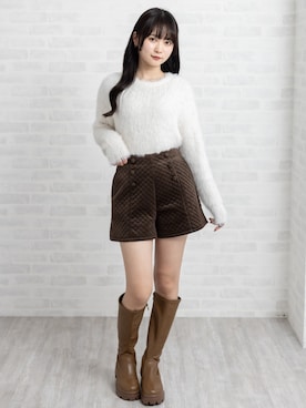 「CLEAR BASIC（クリアベーシック）のアイテム」を使った、clear(クリア)さん（レディース・162cm）の冬コーディネート