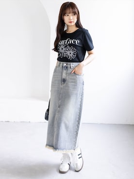 「clear（クリア）のアイテム」を使った、clear(クリア)さん（レディース・162cm）の春コーディネート