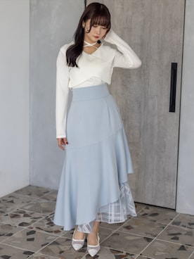 「CLEAR BASIC（クリアベーシック）のアイテム」を使った、clear(クリア)さん（レディース・162cm）の春コーディネート