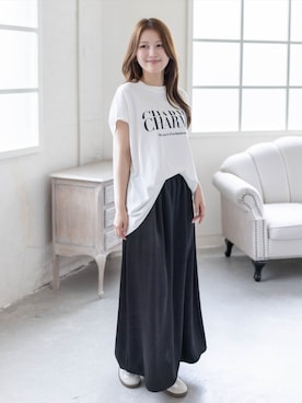 「clear（クリア）のアイテム」を使った、clear(クリア)さん（レディース・163cm）の春コーディネート