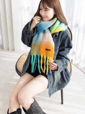 「CLEAR BASIC（クリアベーシック）のアイテム」を使った、clear(クリア)さん（レディース・163cm）の冬コーディネート