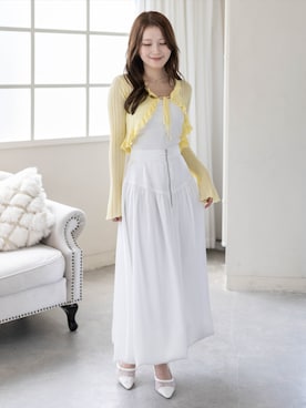 「clear（クリア）のアイテム（トップス）」を使った、clear(クリア)さん（レディース・163cm）の春コーディネート