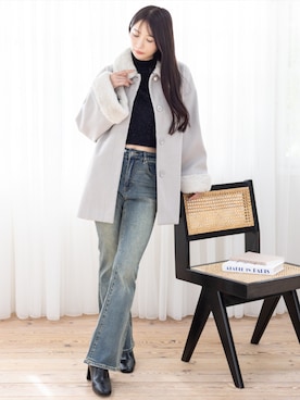 clear(クリア)さん（レディース・165cm）の冬コーディネート