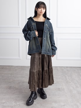 clear(クリア)さん（レディース・162cm）の秋コーディネート