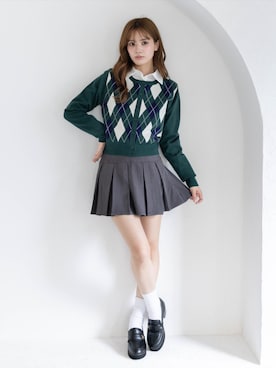 clear(クリア)さん（レディース・161cm）の秋コーディネート