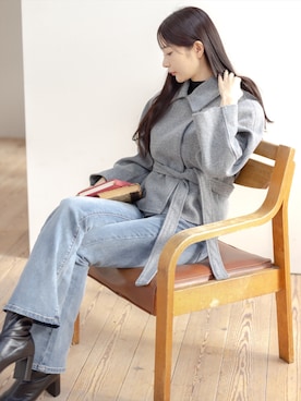 clear(クリア)さん（レディース・165cm）の冬コーディネート