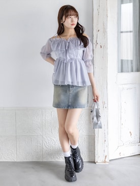 「clear（クリア）のアイテム」を使った、clear(クリア)さん（レディース・162cm）の春コーディネート