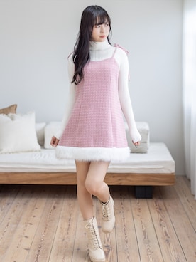 clear(クリア)さん（レディース・162cm）の冬コーディネート