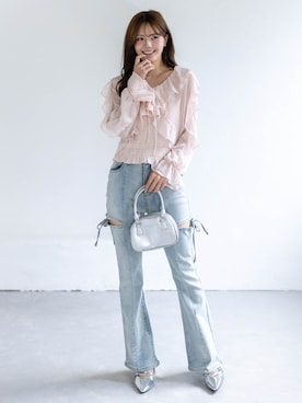 clear(クリア)さん（レディース・161cm）の春コーディネート