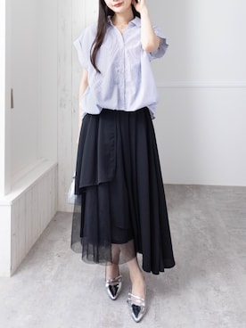 「clear（クリア）のアイテム」を使った、clear(クリア)さん（レディース・165cm）の夏コーディネート