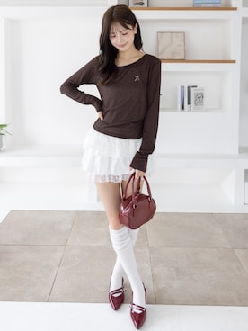 clear(クリア)さん（レディース・161cm）の秋コーディネート